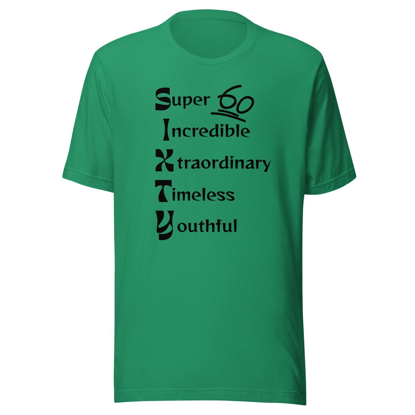 "SIXTY" Unisex t-shirt