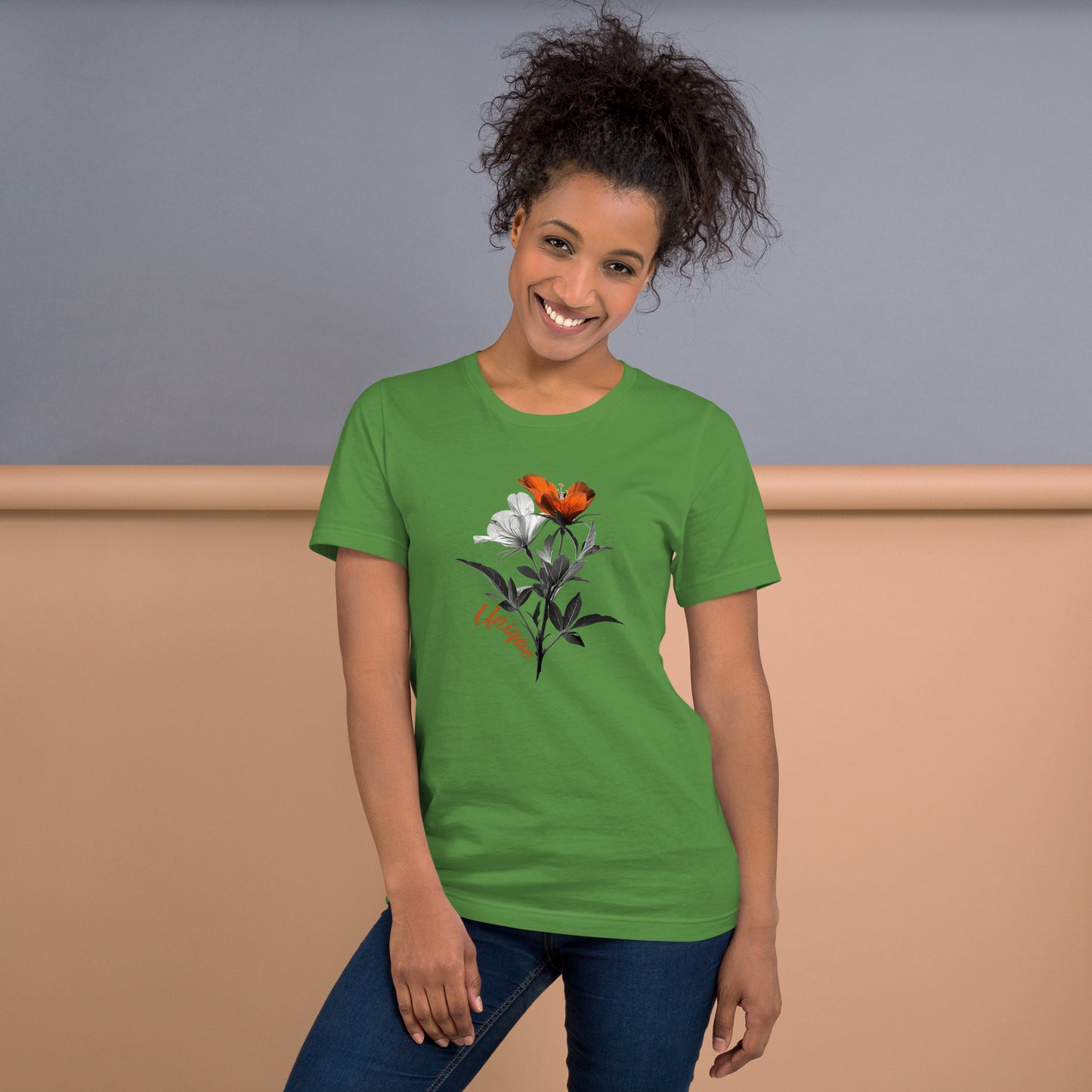 "Unique" Floral T-Shirt