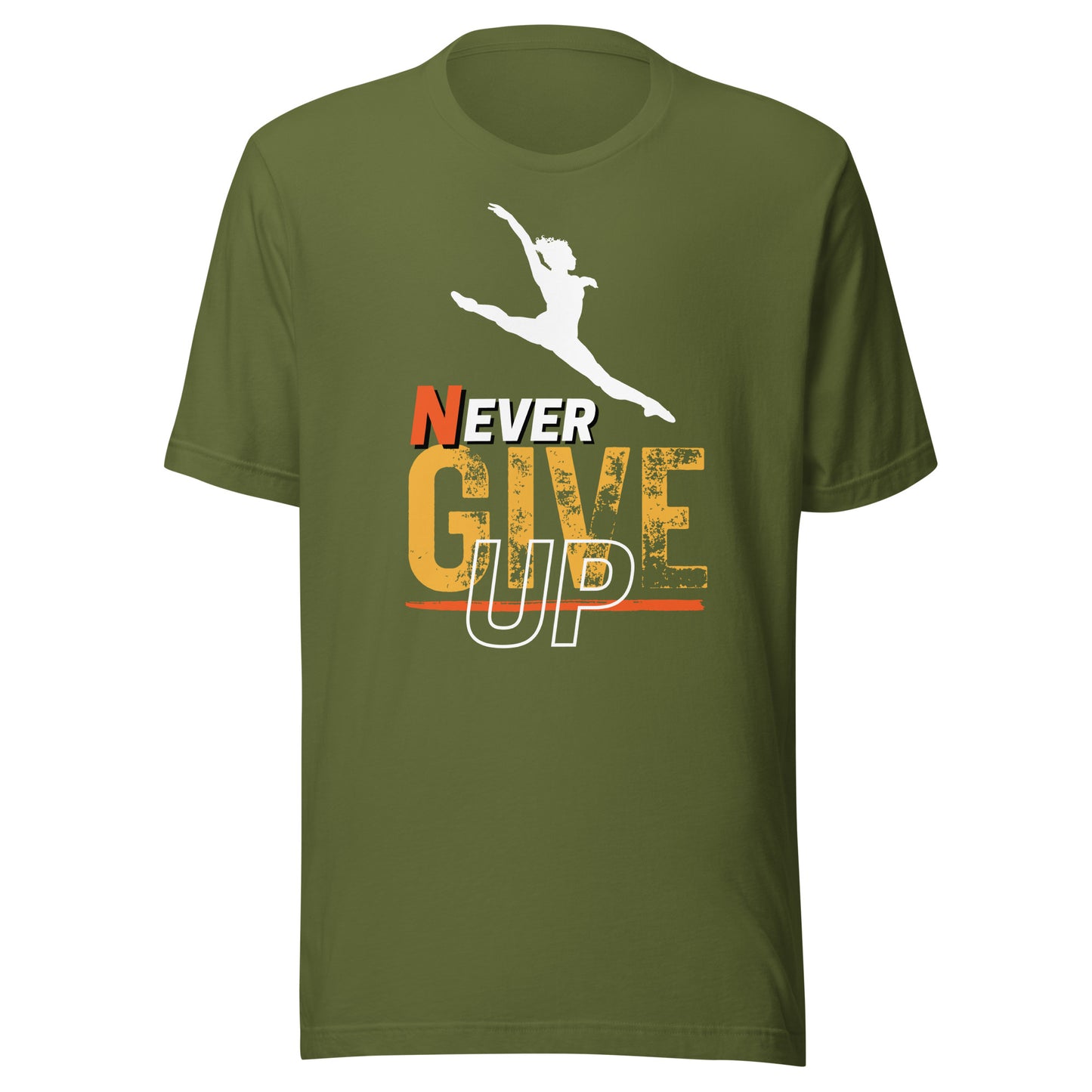 Never Ever Give Up Dance T-Shirt