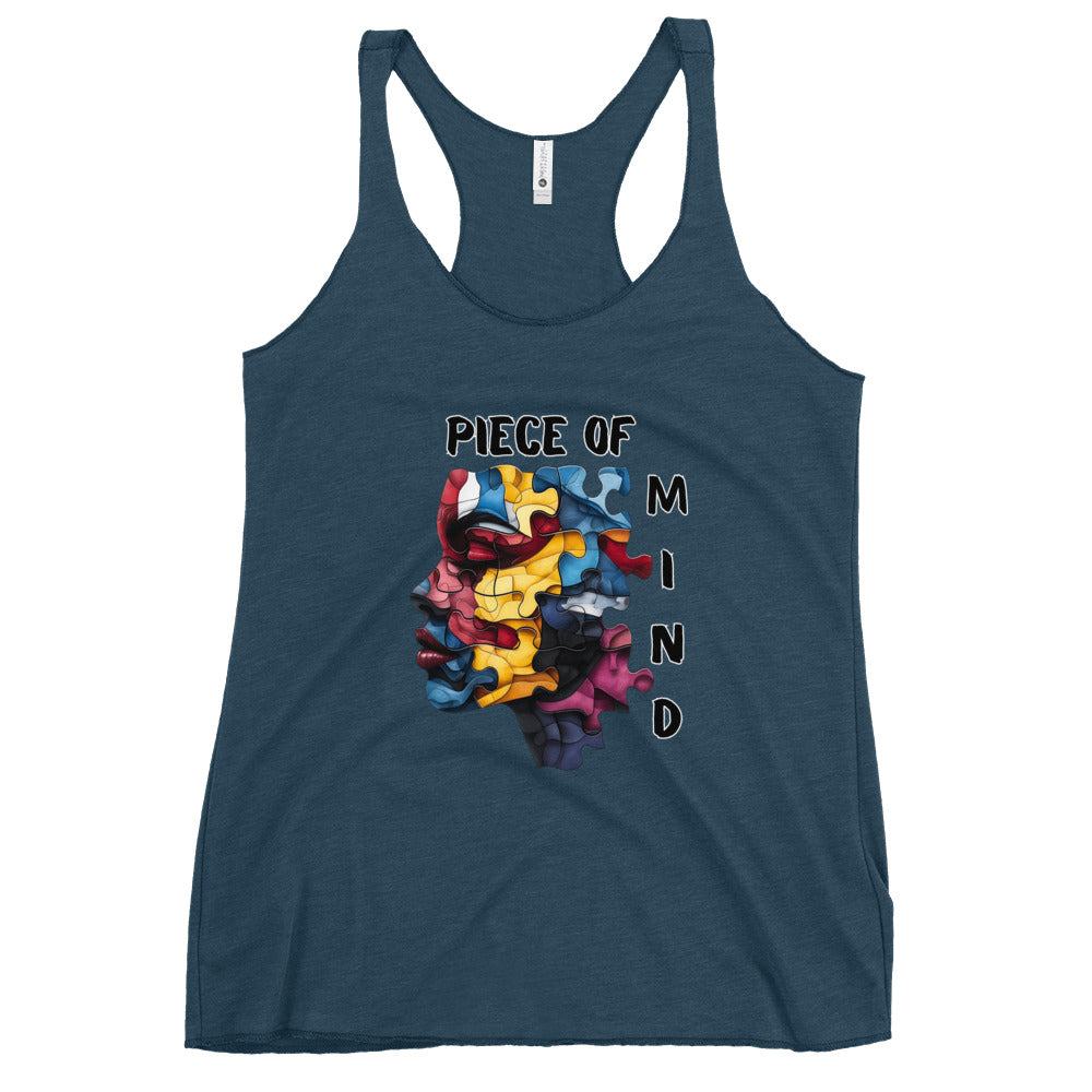 "Piece of Mind" Women's Racerback Tank