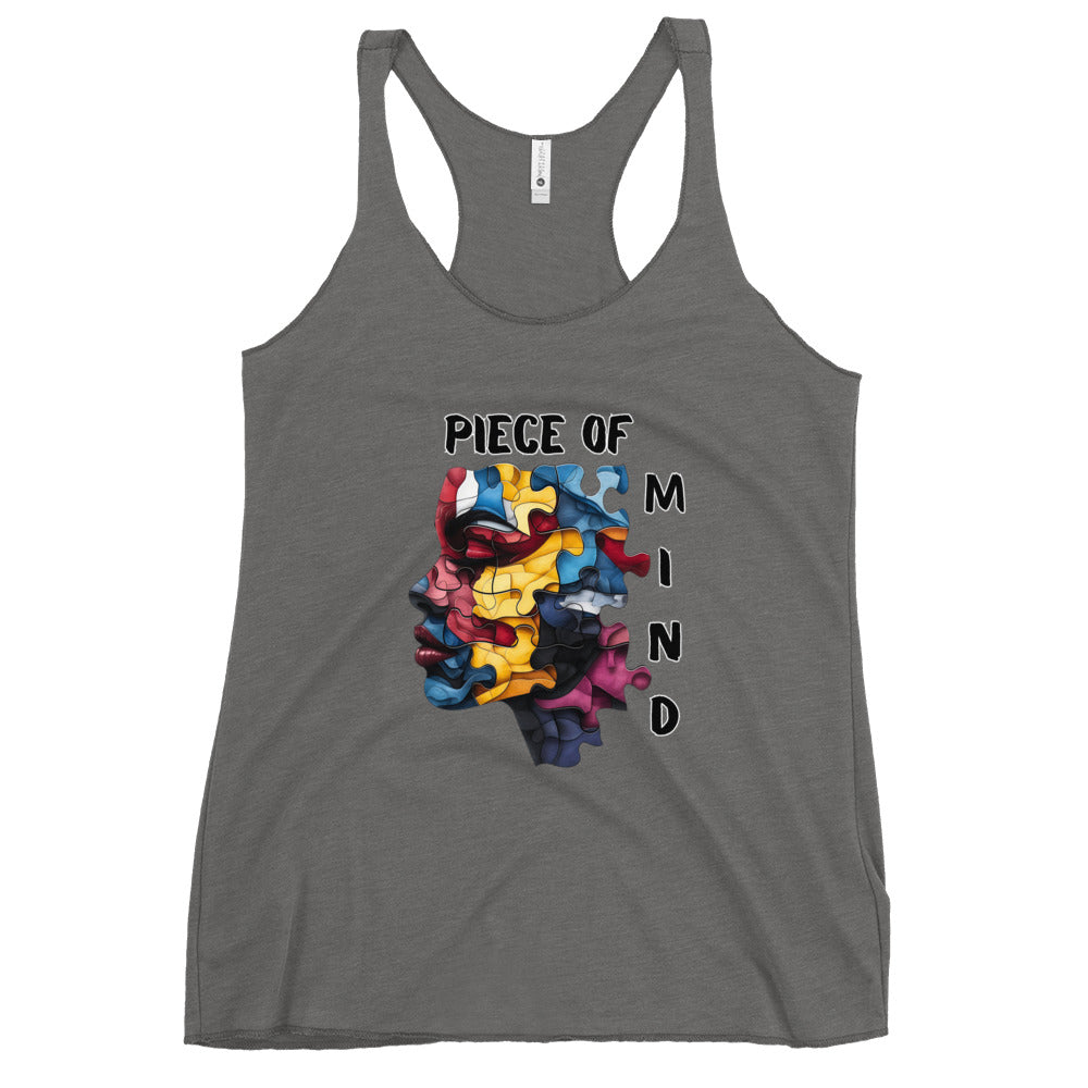 "Piece of Mind" Women's Racerback Tank