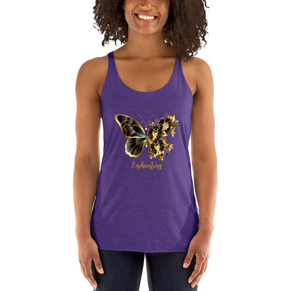 Enchanting Butterfly Women's Racerback Tank