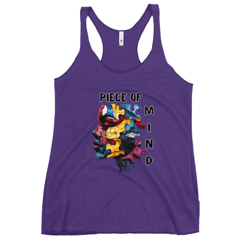 "Piece of Mind" Women's Racerback Tank