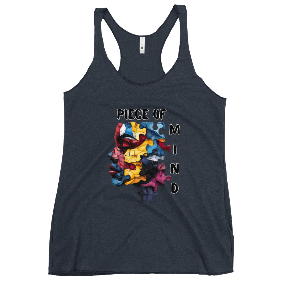 "Piece of Mind" Women's Racerback Tank