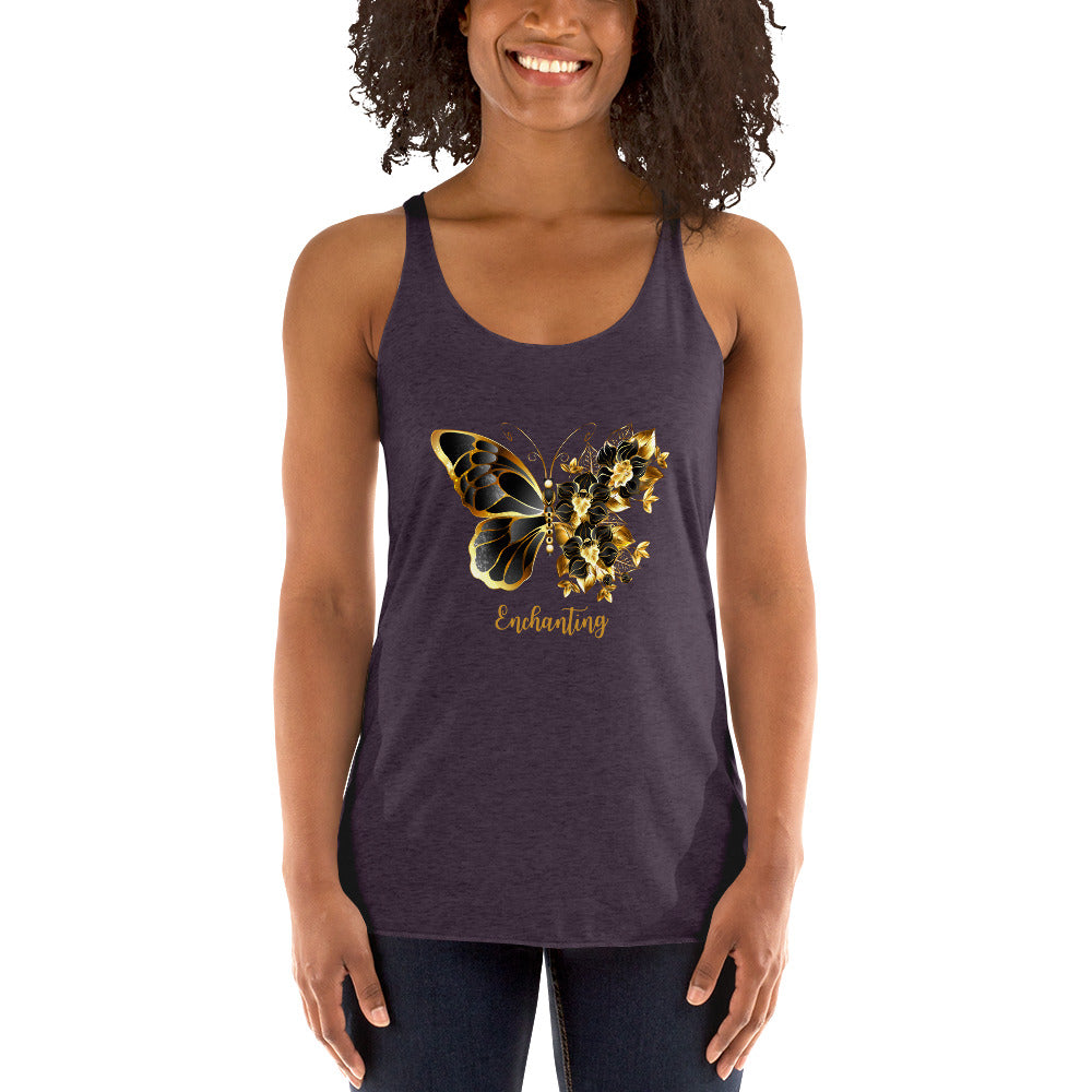 Enchanting Butterfly Women's Racerback Tank
