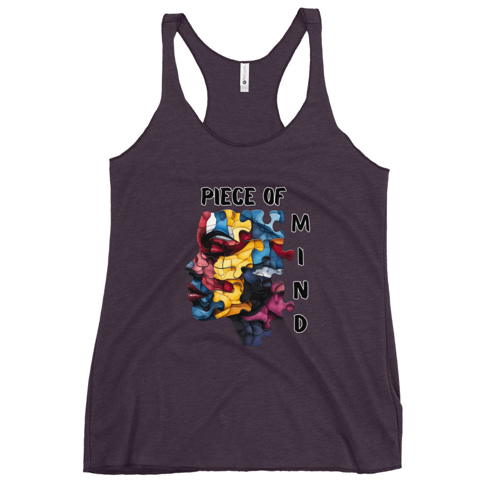"Piece of Mind" Women's Racerback Tank