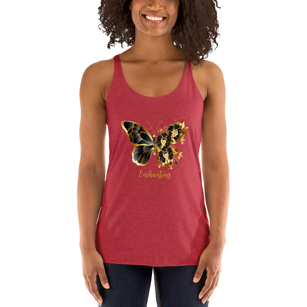 Enchanting Butterfly Women's Racerback Tank