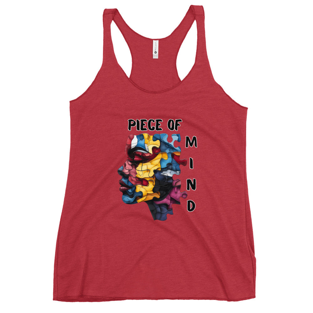 "Piece of Mind" Women's Racerback Tank