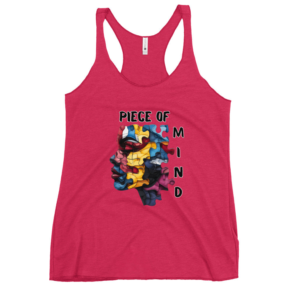 "Piece of Mind" Women's Racerback Tank