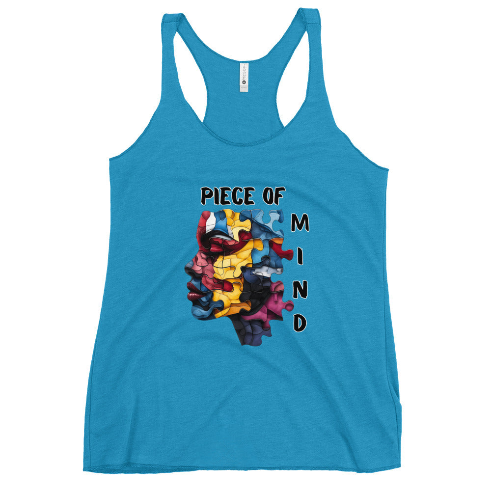 "Piece of Mind" Women's Racerback Tank