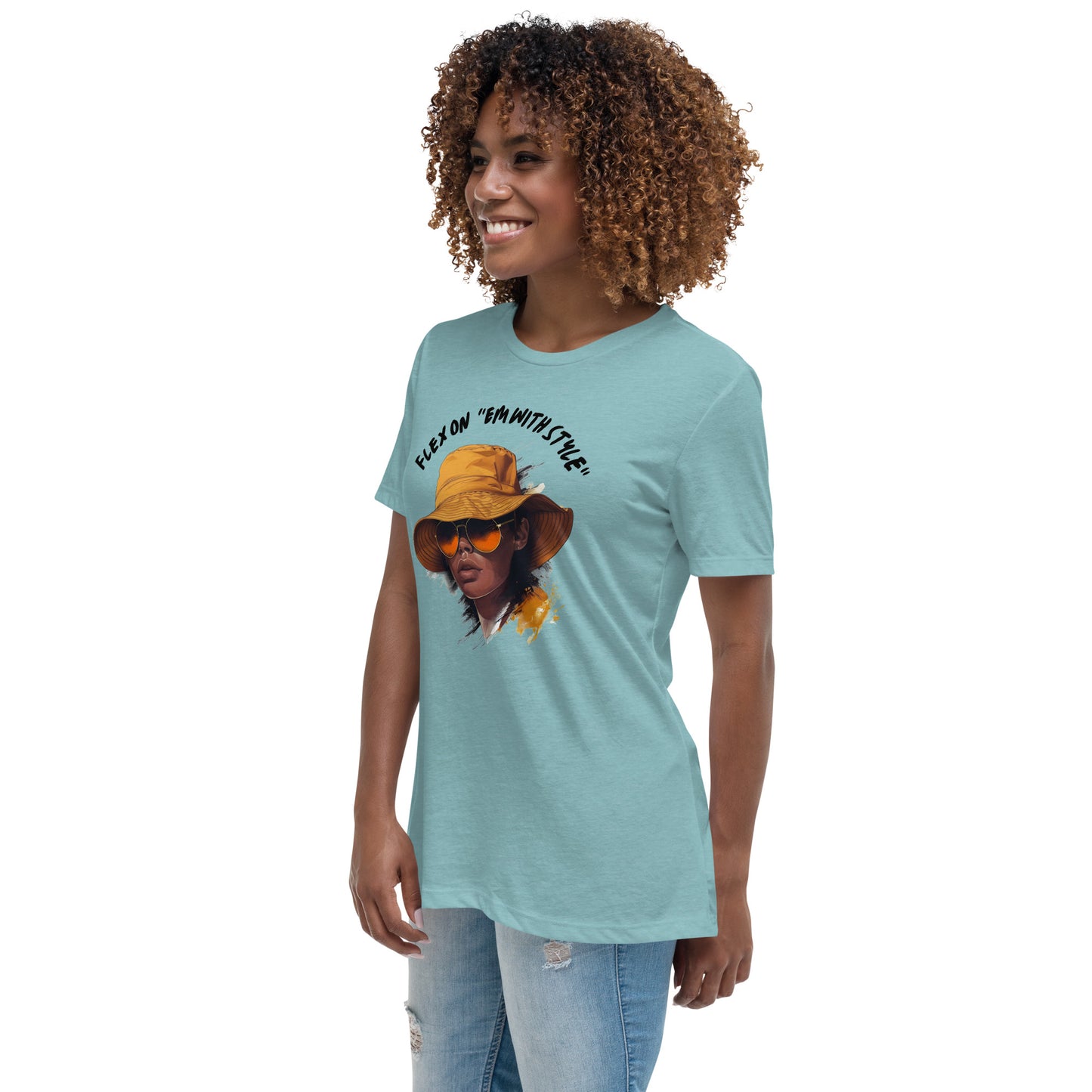 Flex On "Em With Style" Women's Relaxed T-Shirt