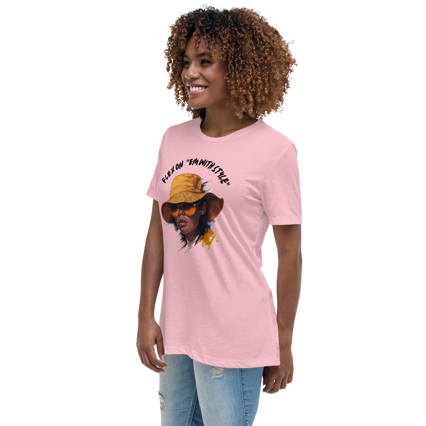 Flex On "Em With Style" Women's Relaxed T-Shirt