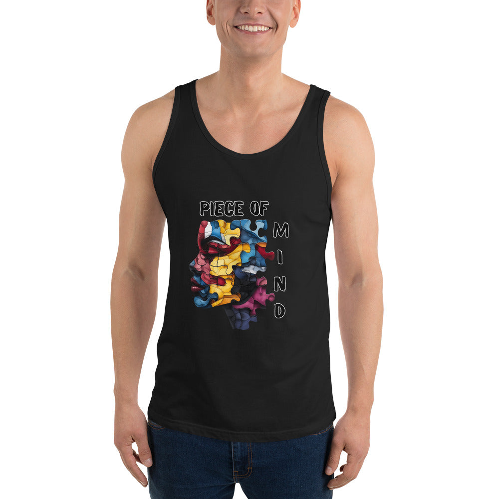 "Piece of Mind" Puzzle Tank Top