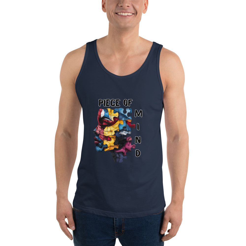 "Piece of Mind" Puzzle Tank Top