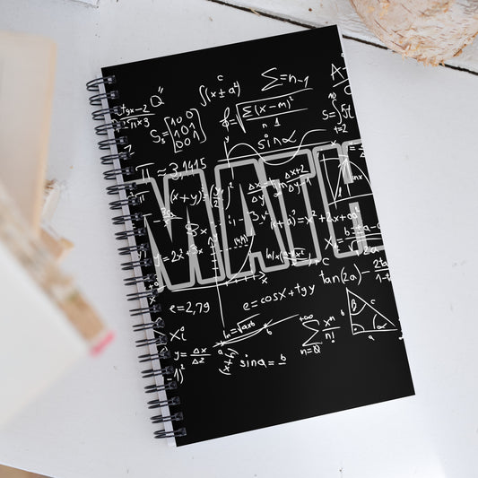 "Math" Spiral notebook