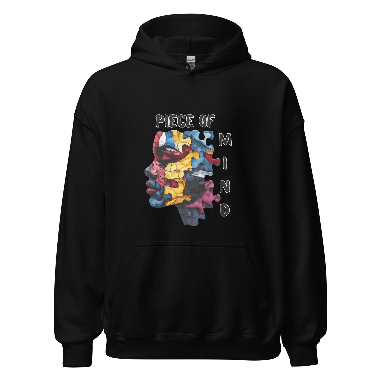 "Piece of Mind" Puzzle Unisex Hoodie