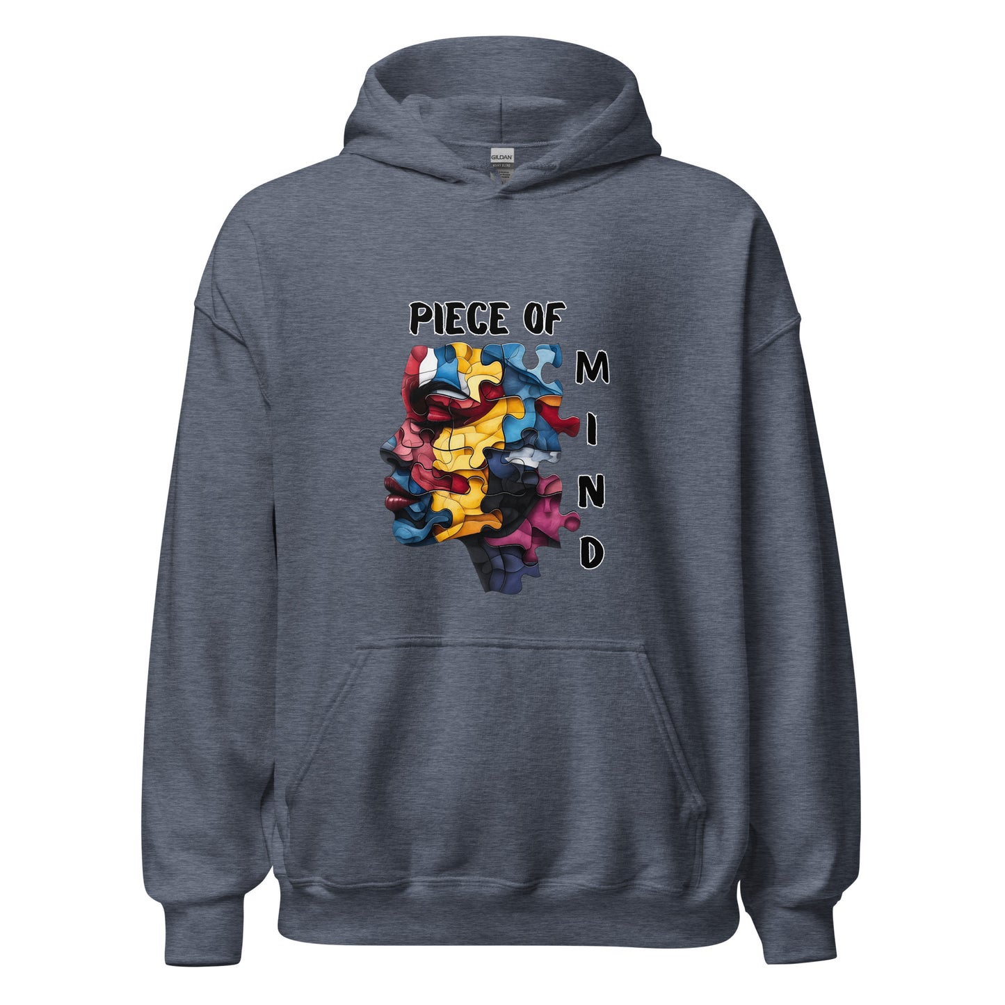 "Piece of Mind" Puzzle Unisex Hoodie