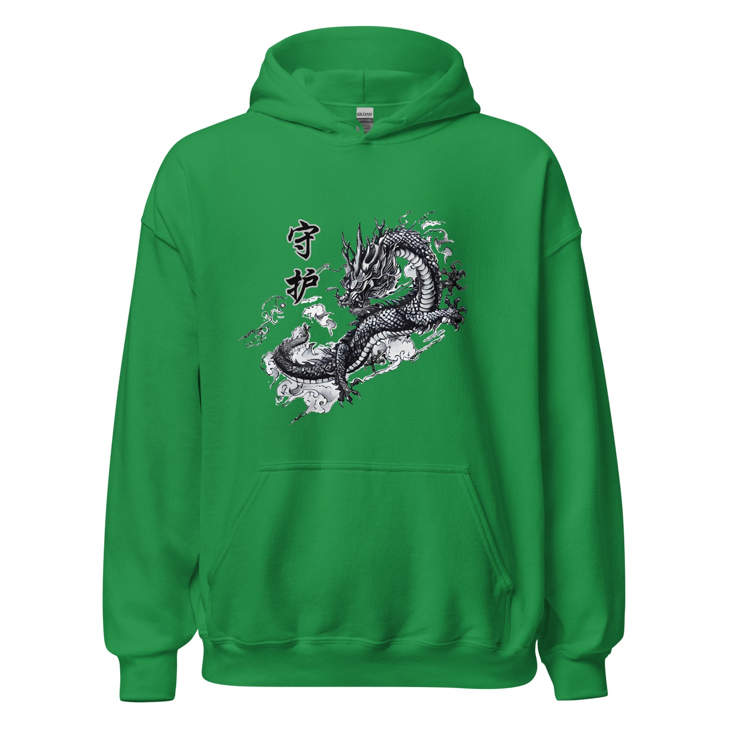 Dragon 守护  Heavy Unisex Hoodie