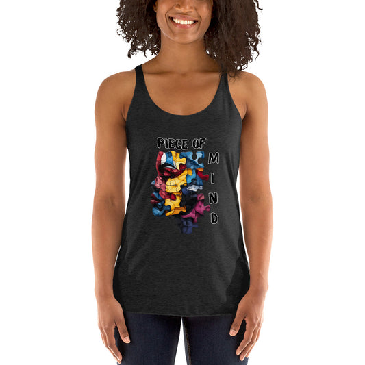 "Piece of Mind" Women's Racerback Tank