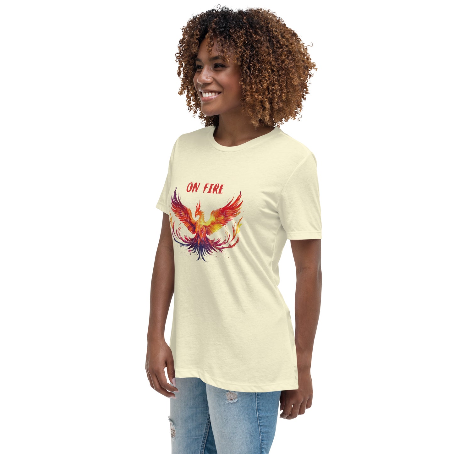 "On Fire" Phoenix Women's Relaxed T-Shirt