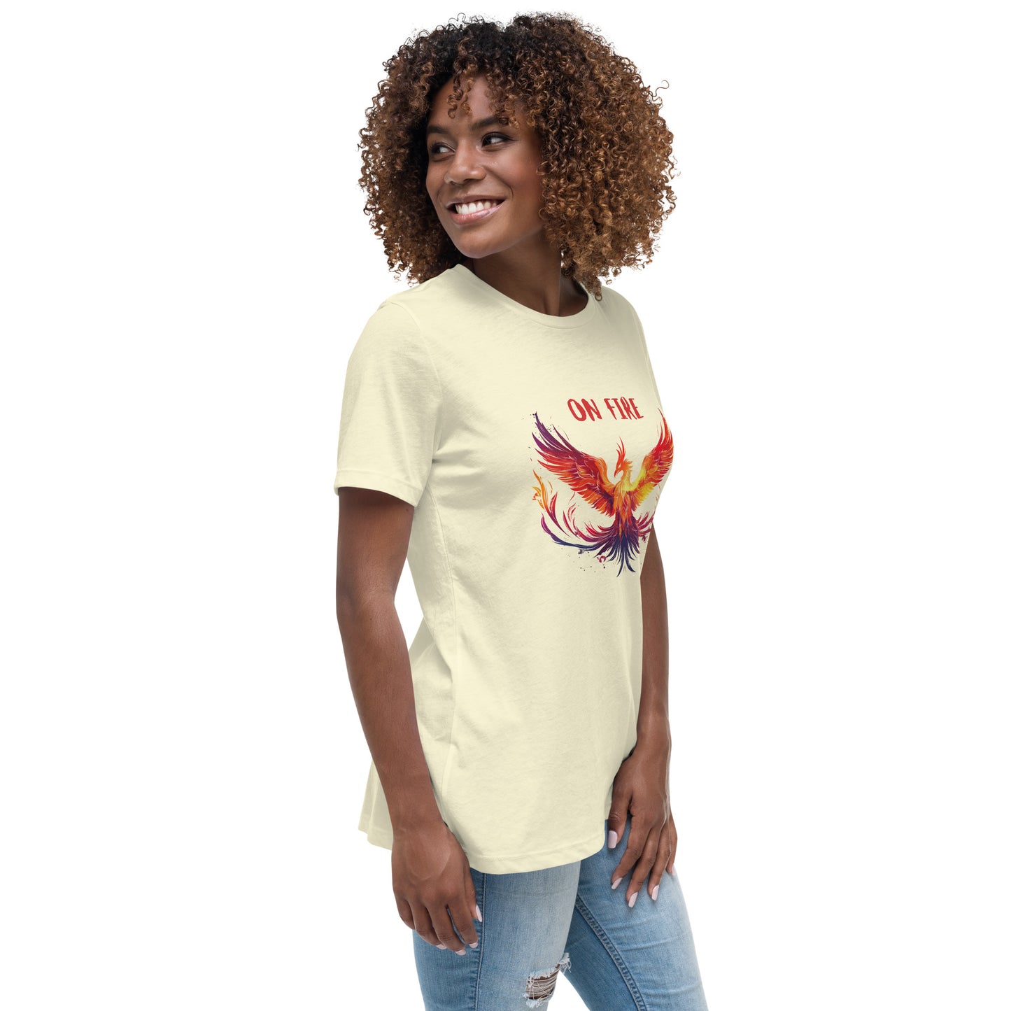 "On Fire" Phoenix Women's Relaxed T-Shirt