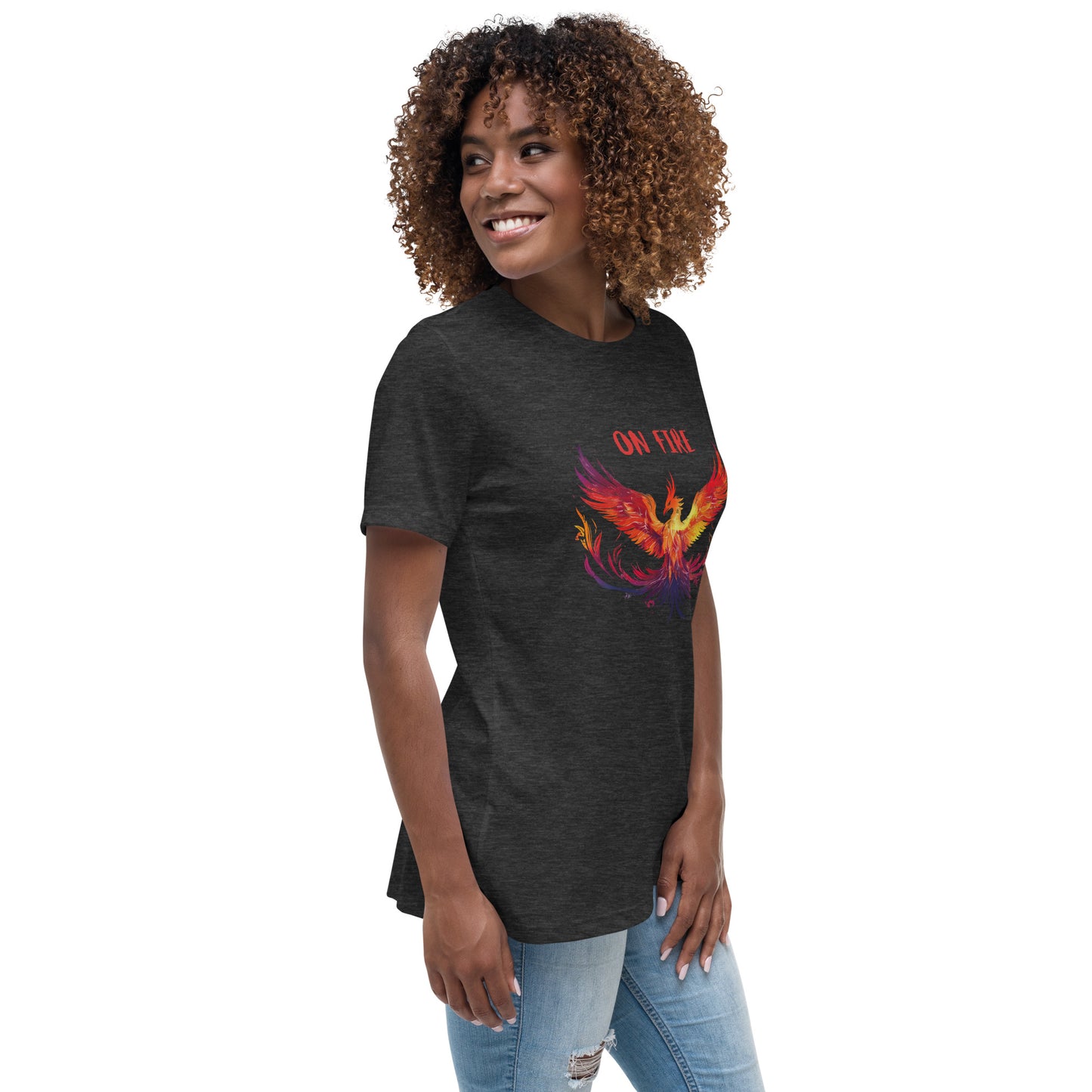 "On Fire" Phoenix Women's Relaxed T-Shirt