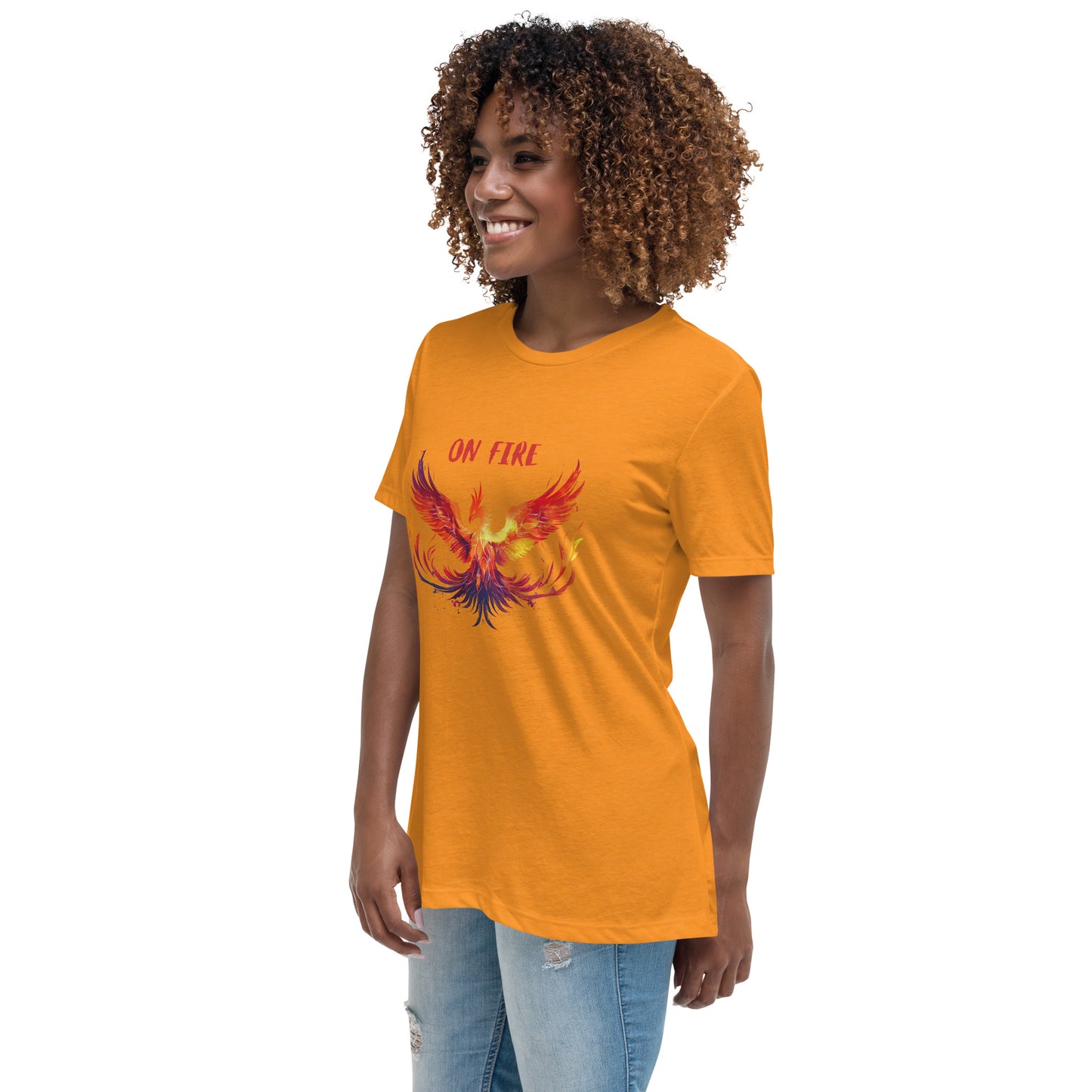 "On Fire" Phoenix Women's Relaxed T-Shirt