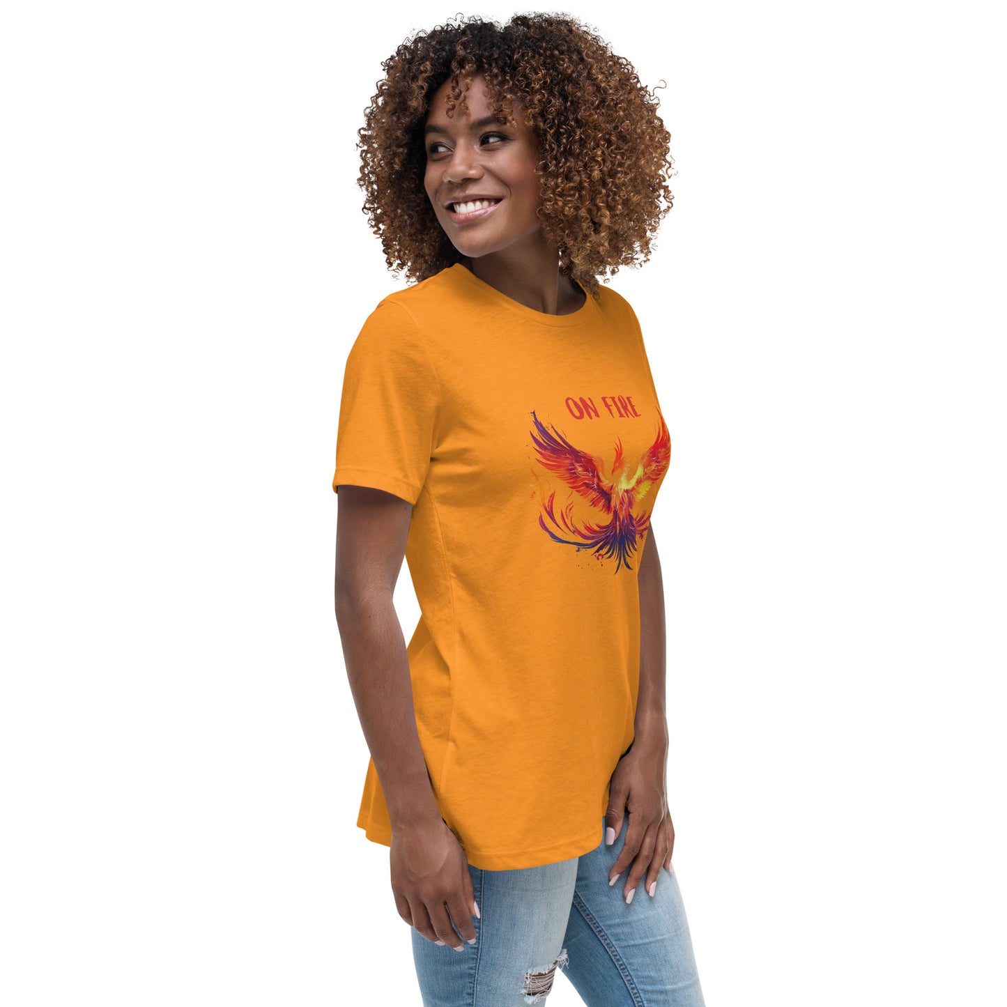 "On Fire" Phoenix Women's Relaxed T-Shirt