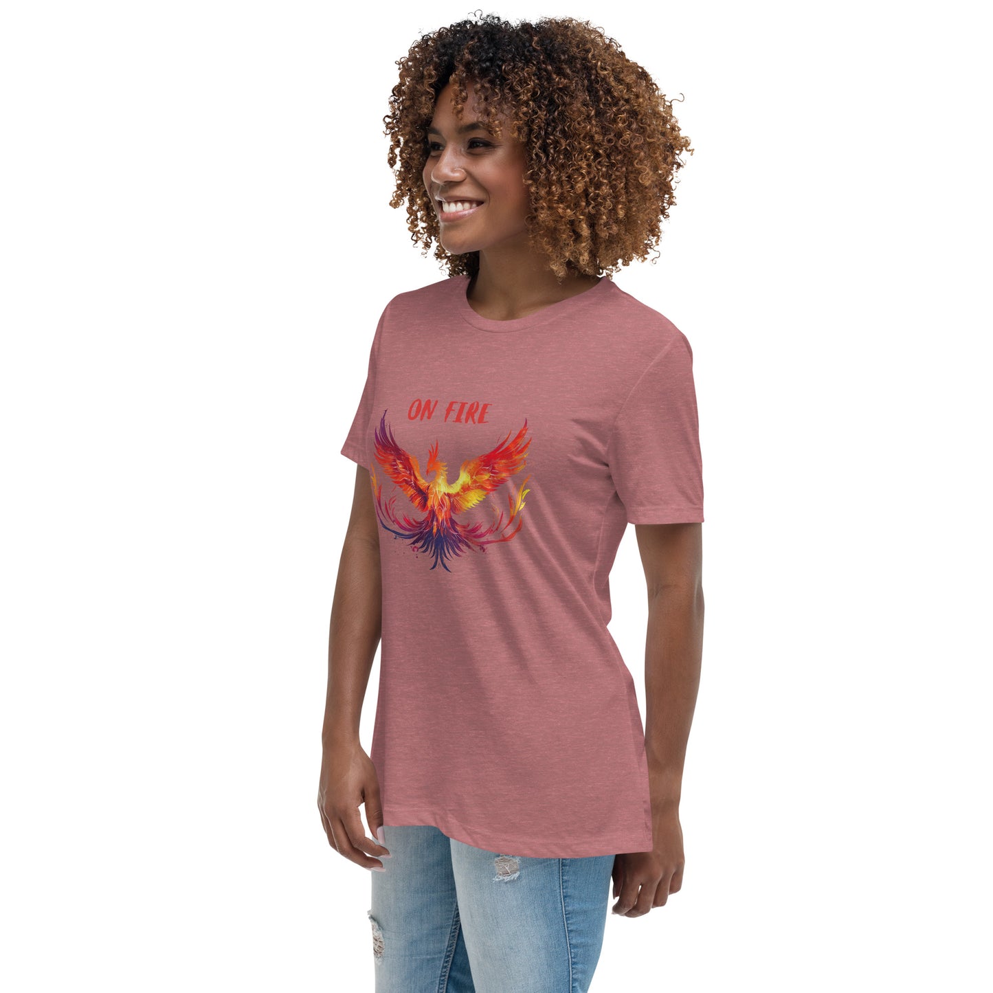 "On Fire" Phoenix Women's Relaxed T-Shirt