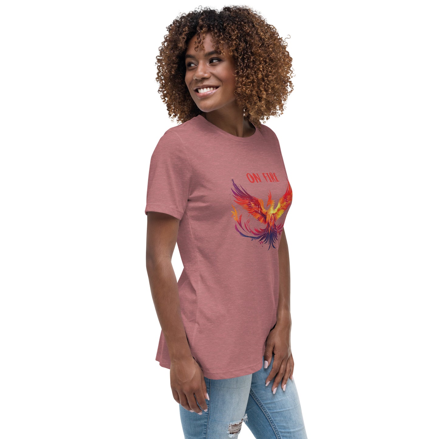 "On Fire" Phoenix Women's Relaxed T-Shirt