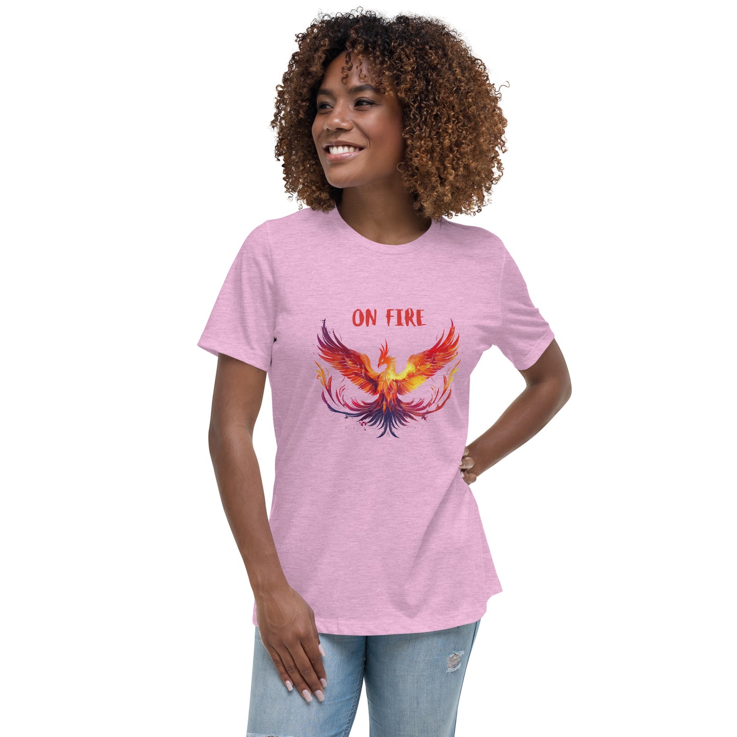 "On Fire" Phoenix Women's Relaxed T-Shirt