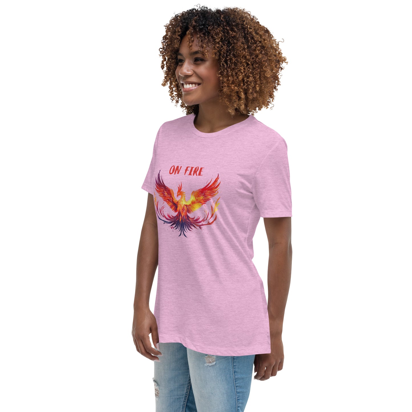 "On Fire" Phoenix Women's Relaxed T-Shirt