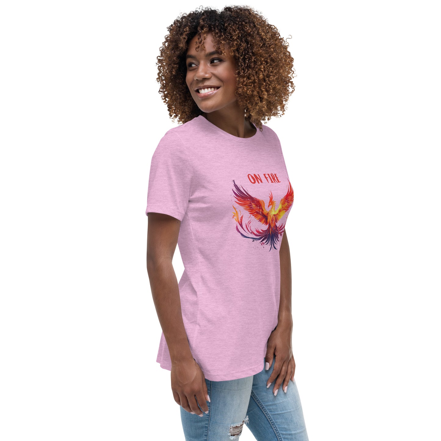 "On Fire" Phoenix Women's Relaxed T-Shirt