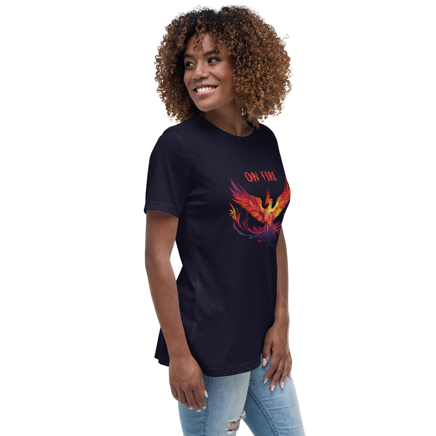 "On Fire" Phoenix Women's Relaxed T-Shirt